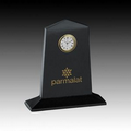 Genuine Black Marble Pentagon Clock